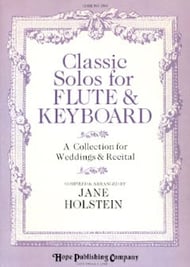 CLASSIC SOLOS FOR FLUTE AND KEYBOARD cover Thumbnail